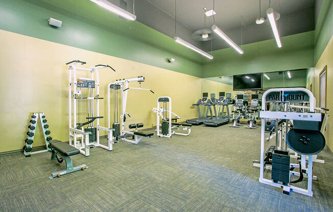 Gym at Fairfield Apartments for Rent