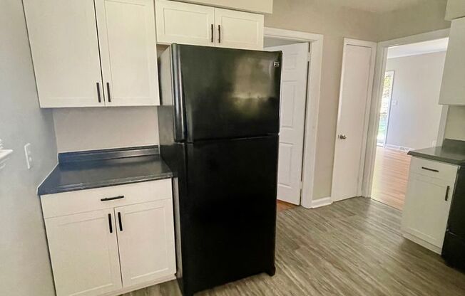 Newly renovated Ranch style 3 bedroom 1 bath home . Located near N. Graham St