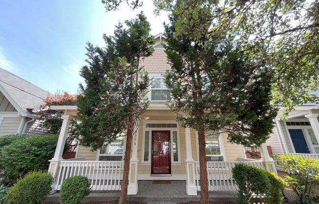 Inviting 4-Bedroom, 3-Bathroom Home with Vaulted Ceilings, Double-Sided Fireplace & Serene Outdoor Space