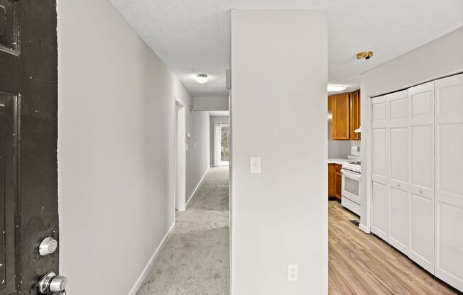 One level - Riverdale  2 bedrooms and 2 baths.