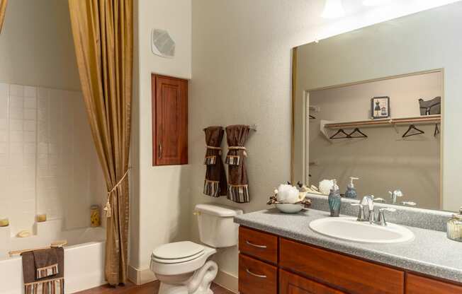 a bathroom