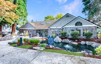 St. Marys Woods clubhouse exterior, Beaverton, OR, 97078