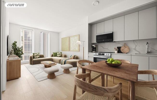 1 bed, 1 bath, $4,440, Unit 6H