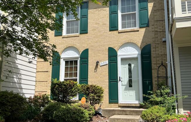 Stunning Three Finished Level Townhome Close to METRO & More.