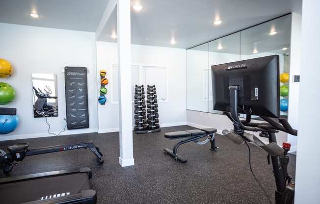 image of a fittness center