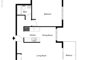 1 bed, 1 bath, 850 sqft, $1,585