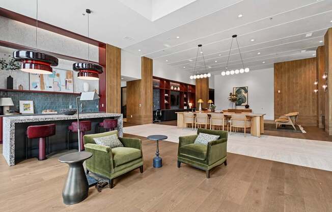 Westdale Hills in Hurst TX Leasing Office communal area