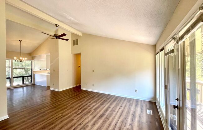 UPDATED 2 bedroom apartment in the OAKs, with community pool.
