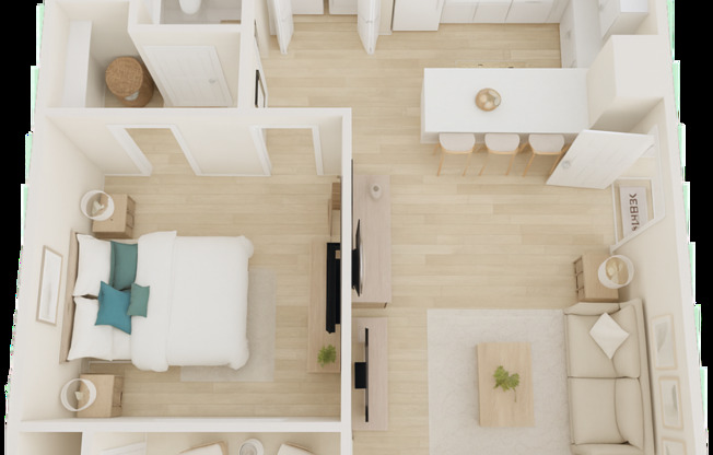 1 bed, 1 bath, 628 sqft, $1,074, Unit 113