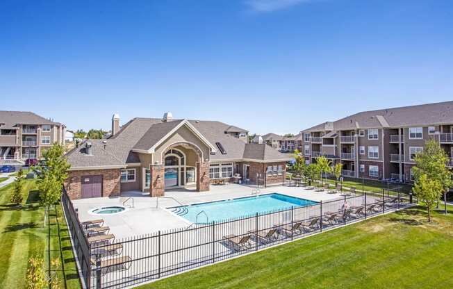 Pool Overview at The Preserve at Rock Springs, Wyoming