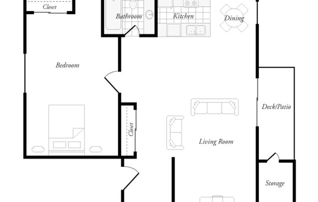 1 bed, 1 bath, 600 sqft, $1,325, Unit C29