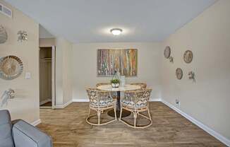 Dining room at Lacota Apartments in Atlanta, GA 30360