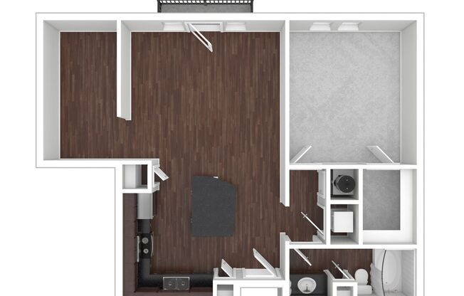 1 bed, 1 bath, 833 sqft, $1,930