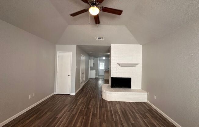Coming Soon! Spacious 3 bedroom, 2 full Bath Duplex Located in SW Ft. Worth.