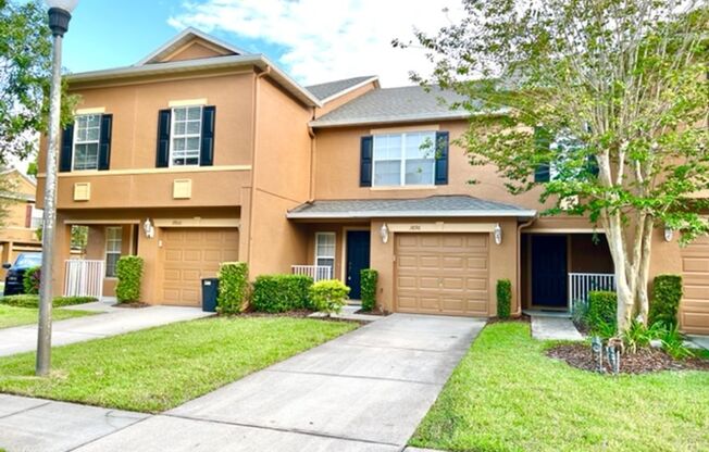 MOVE IN NOW! Charming 2 Beds 2.5 Bath Townhome! 2 MASTER SUITES! Attached one car garage!! Extra large walk in closet in master bedroom!