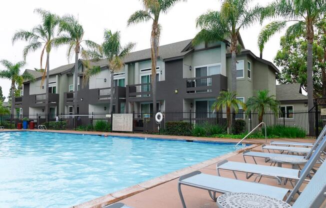 Heated Pool at Canyon Club Apartments