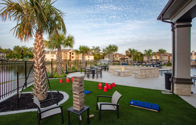 Outdoor Lounge at Legacy at 2020