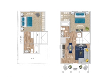  Floor Plan Tybee