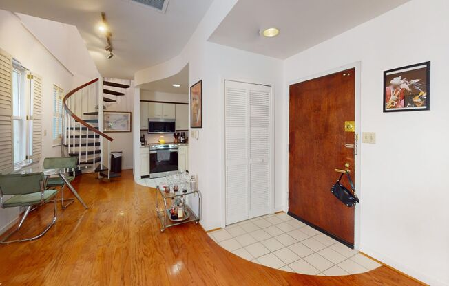 Unique Duplex in West End- Fully Furnished W/Spiral Staircase & More!