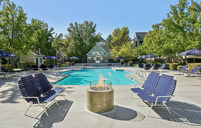 Fire Pit/Pool View