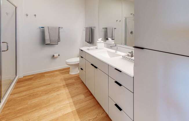 Luxurious Bathroom at The Mason, St. Paul, Minnesota