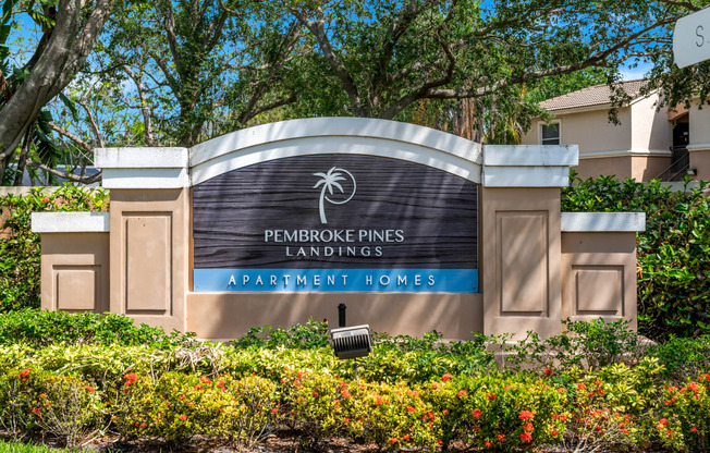 Property Signage at Pembroke Pines Landings, Pembroke Pines, FL, 33025