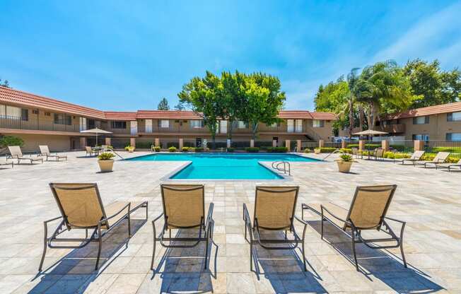 Swimming Pool at Canyon Club Apartments, Upland, 91786