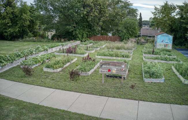 Community Garden at The Maples, Racine, WI, 53404