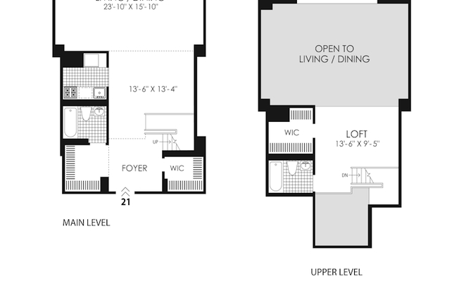 Studio, 2 baths, $10,395, Unit 721