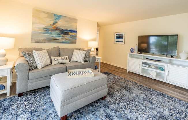 Living Room at Windsor House Apartments*, Baltimore, 21220