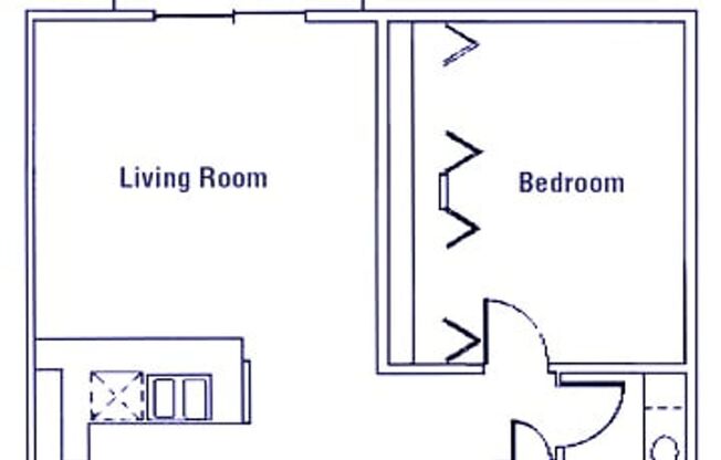 1 bed, 1 bath, 675 sqft, $1,000, Unit 336-201