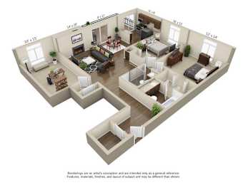 3 beds, 2 baths, 1,215 sqft, $2,575