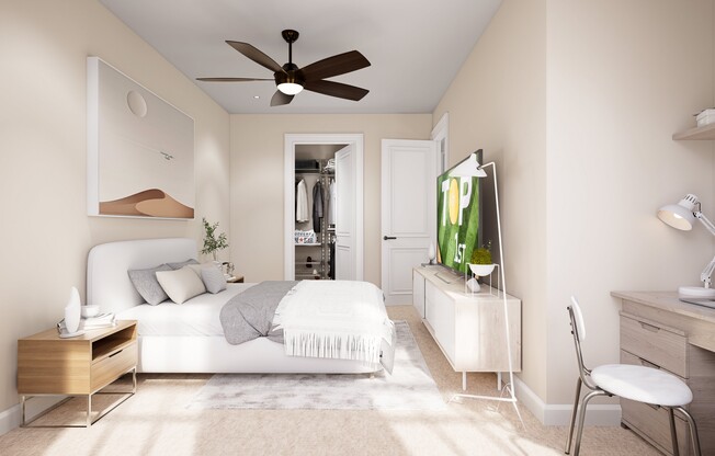 1 bed, 1 bath, 671 sqft, $1,236