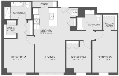 3 beds, 2 baths, 1,310 sqft, $4,523