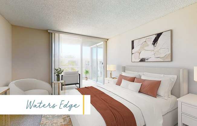 Waters Edge One Bedroom at Marina Harbor, Marina del Rey, California