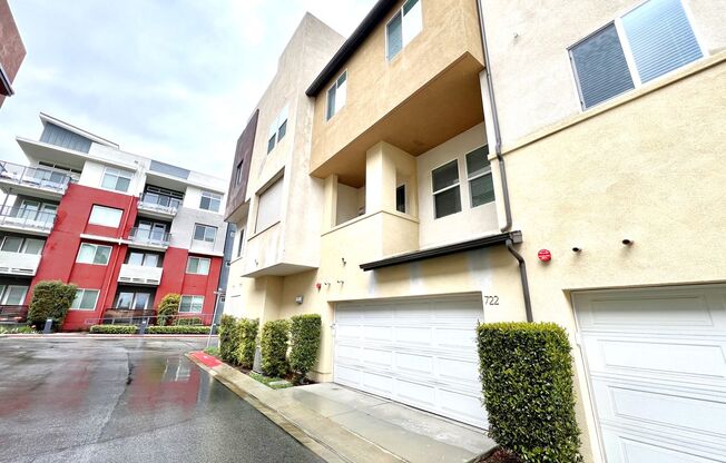 Beautiful 3 Bedroom Contemporary Style Townhome for Lease in Brea with Attached 2-Car Garage