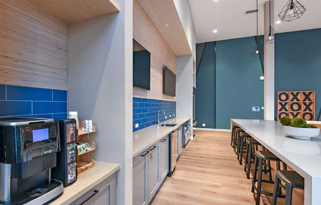 Clubhouse at The Huntington Luxury Apartments in Duarte CA