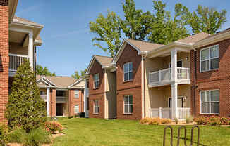 Apartment buildings with patio or balcony