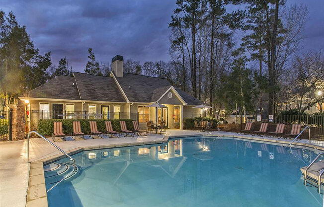 Sparkling Swimming Pool at Addison on Cobblestone, Fayetteville, Georgia