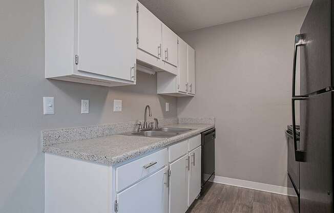 Apartment Kitchen with Dishwasher