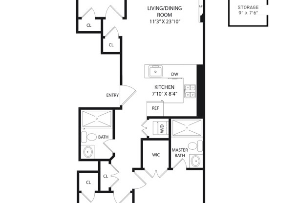 2 beds, 2 baths, $5,050, Unit PH