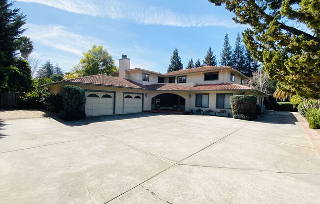 Extraordinary home with expansive yard on a flag lot in Mountain View.  Great Location and Schools.