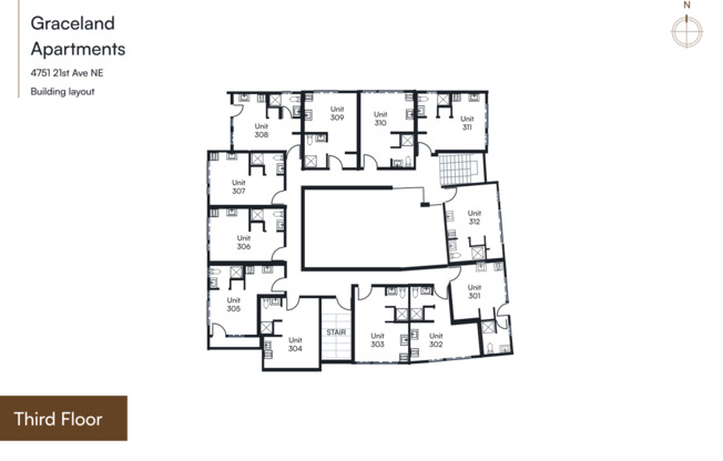 Studio, 1 bath, 250 sqft, $1,399, Unit 307