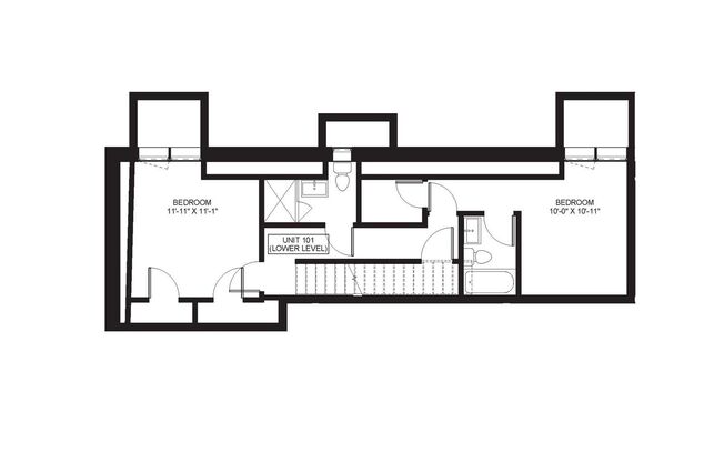 2 beds, 2.5 baths, 1,466 sqft, $2,250, Unit 101