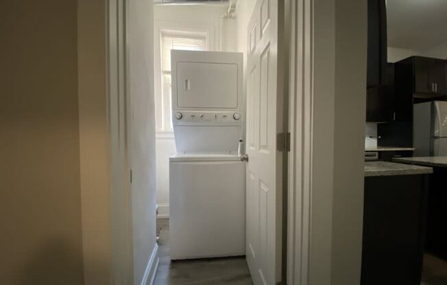 Stackable washer and dryer