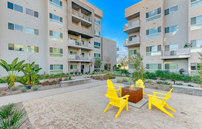 Patio at Parc One, Santee, 92071