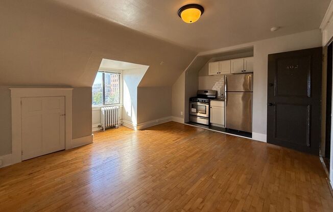 Studio, 1 bath, 209 sqft, $1,025, Unit 402