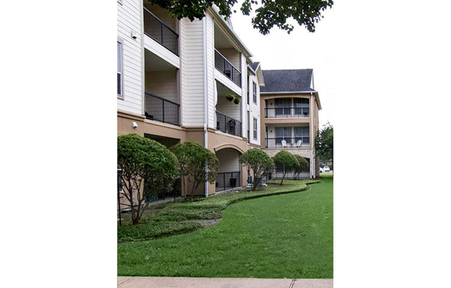 a large lawn in front of a house