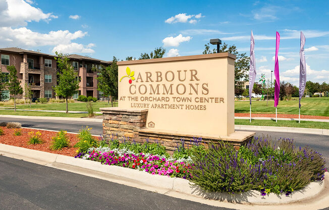 Property Signage at Arbour Commons, Westminster, Colorado