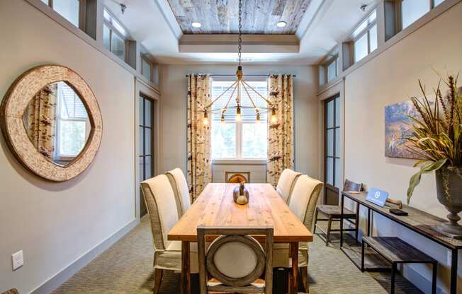 Clubhouse conference room